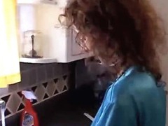 Wife Takes Massive Dick In Kitchen